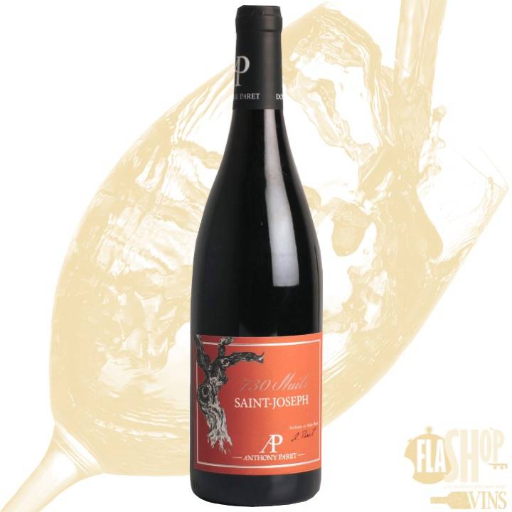 vin rouge Saint-Joseph 730 Nuits d'Anthony Paret disponible à Lyon et ses alentours