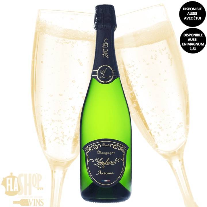 champagne Lombardi cuvée axiome à lyon et villeurbanne