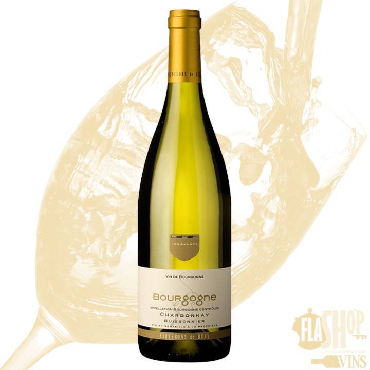 vin blanc bourgogne chardonnay vignerons de Buxy disponible dans notre cave à vin à lyon et ses alentours