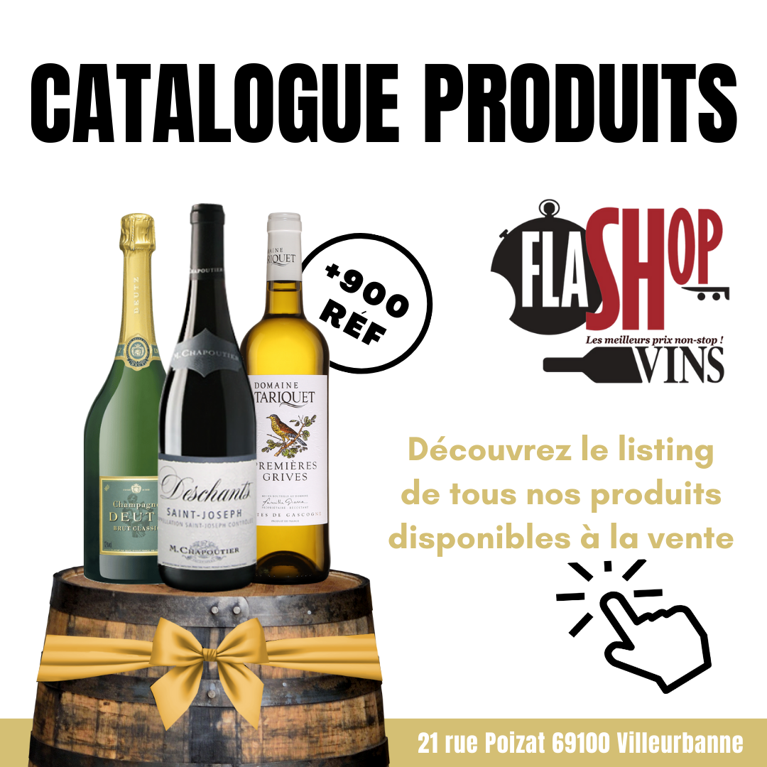 catalogue produits flagship vins