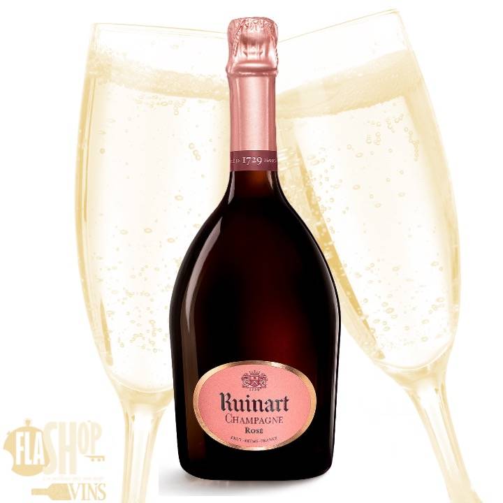 Rosé Brut Ruinart disponible à Lyon et ses alentours