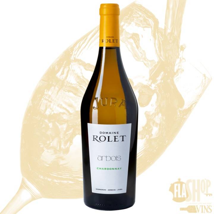 Vin blanc Arbois Chardonnay Domaine Rolet disponible à Lyon et ses alentours