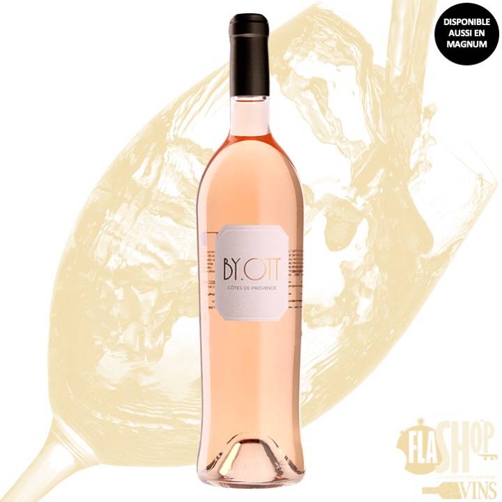 vin rosé bouteille et magnum BY.OTT du Domaine OTT disponible à Lyon et ses alentours