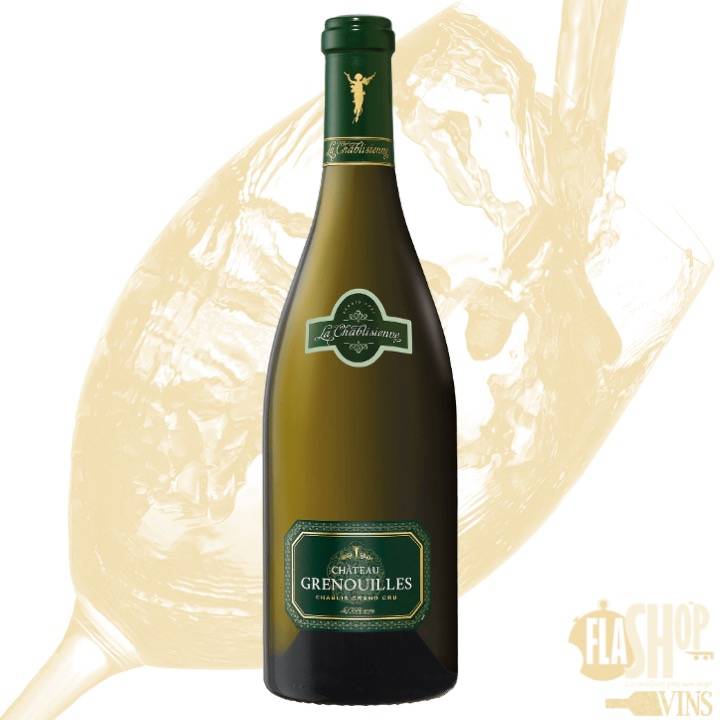 Vin blanc La Chablisienne Chablis Grand Cru Château Grenouilles disponible à Lyon et ses alentours