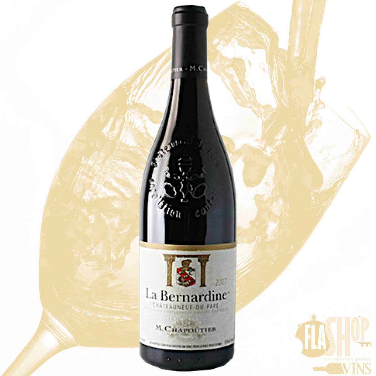 vente vin en ligne pas cher châteauneuf du pape chapoutier lyon