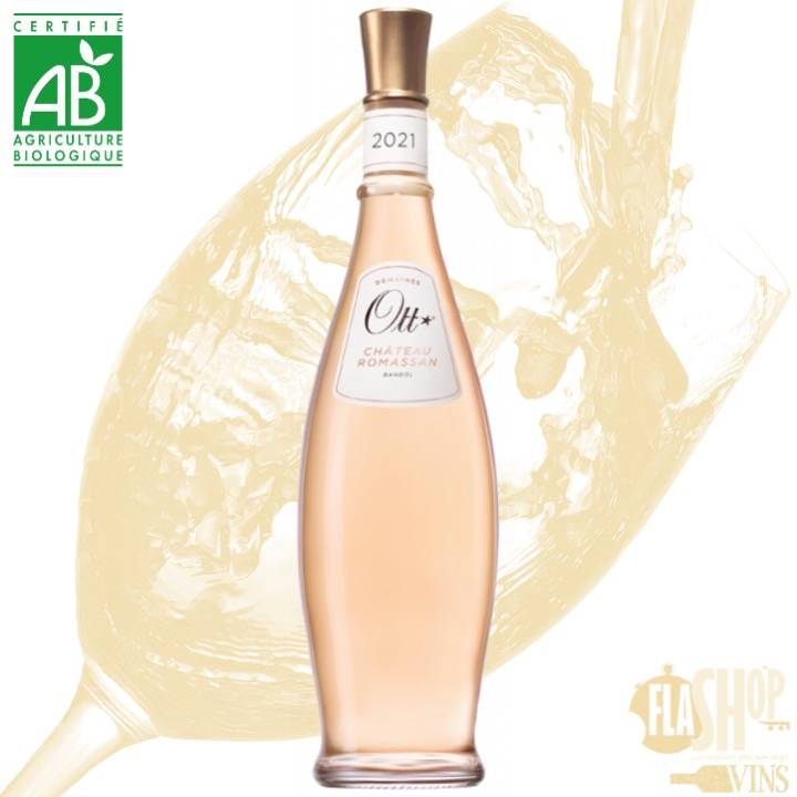 vin rosé Château Romassan du Domaine OTT disponible à Lyon et ses alentours