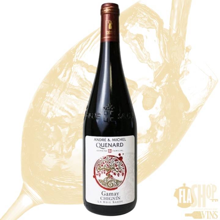 vin rouge Chignin Gamay La Voie Sarde disponible à Lyon et ses alentours