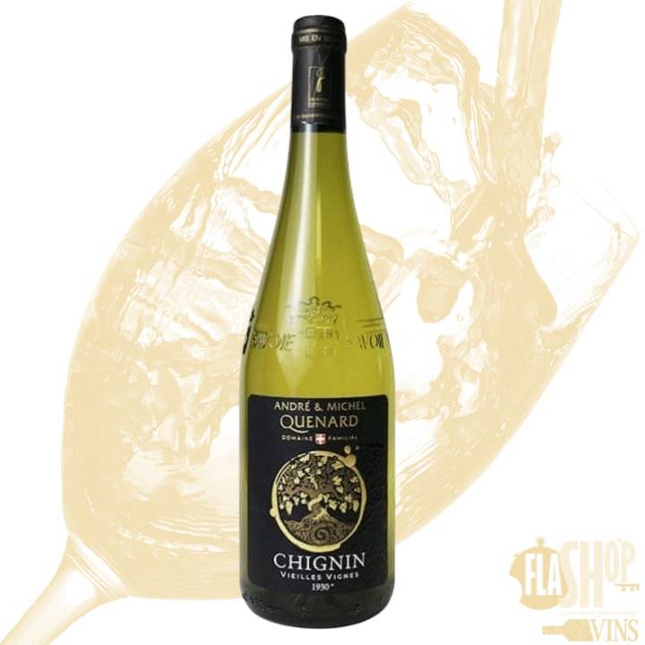 vin blanc Chignin Vieilles Vignes André et Michel Quenard disponible à Lyon et ses alentours