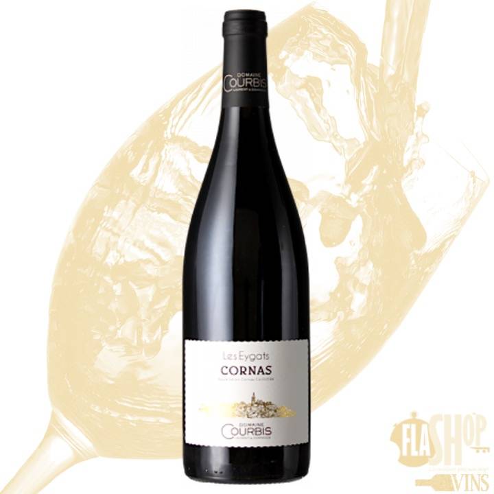 vin rouge Cornas Les Eygats Domaine Courbis disponible à Lyon et ses alentours