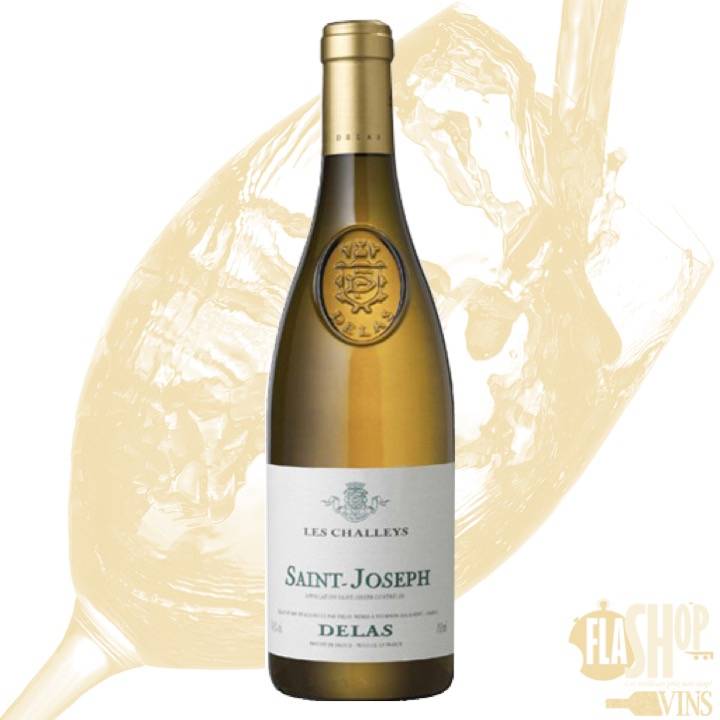 vin blanc saint joseph les challeys maison delas frères au meilleur prix à Lyon et Villeurbanne