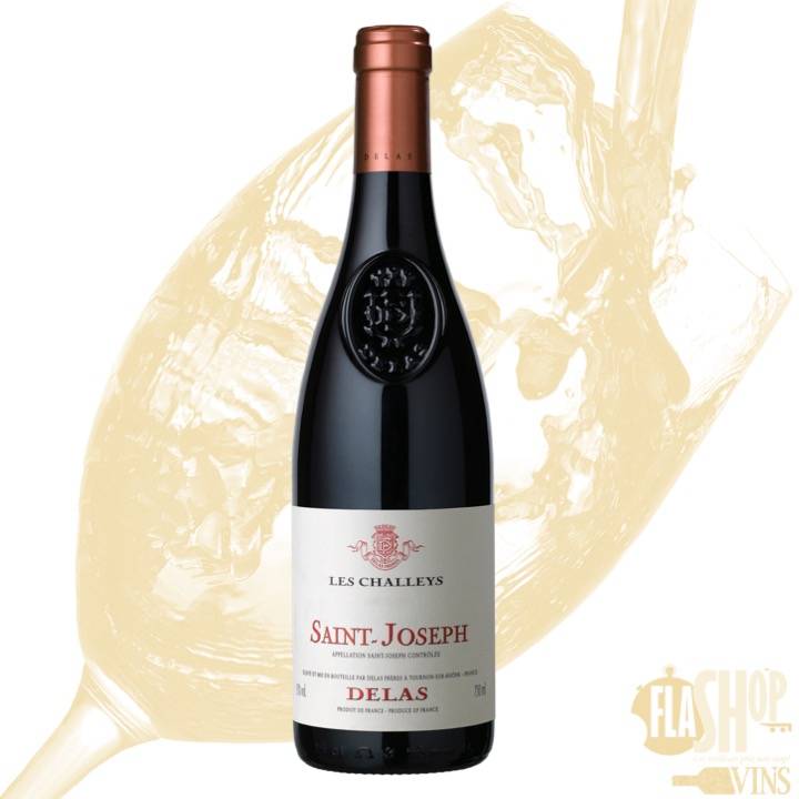 vin rouge saint-joseph les challeys maison delas frères pas cher à Villeurbanne et Lyon