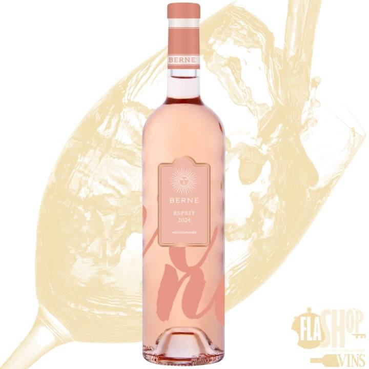 vin rosé Esprit Méditerranée Château de Berne disponible à Lyon et ses alentours