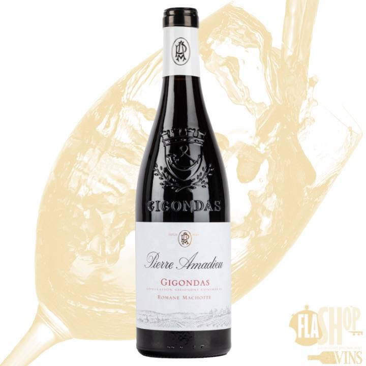 vin rouge Gigondas Romane Machotte Pierre Amadieu disponible à Lyon et ses alentours