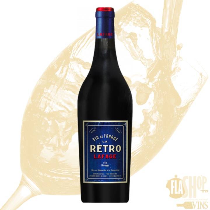 vin rouge La Rétro Domaine Lafage disponible à Lyon et ses alentours