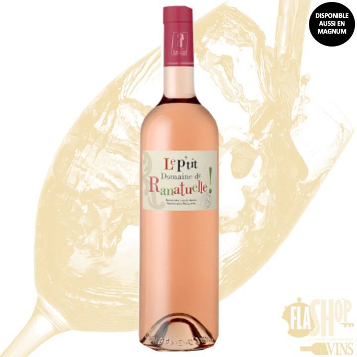 Vin rosé Le P'tit Ramatuelle du Domaine de Ramatuelle disponible à Lyon et ses alentours