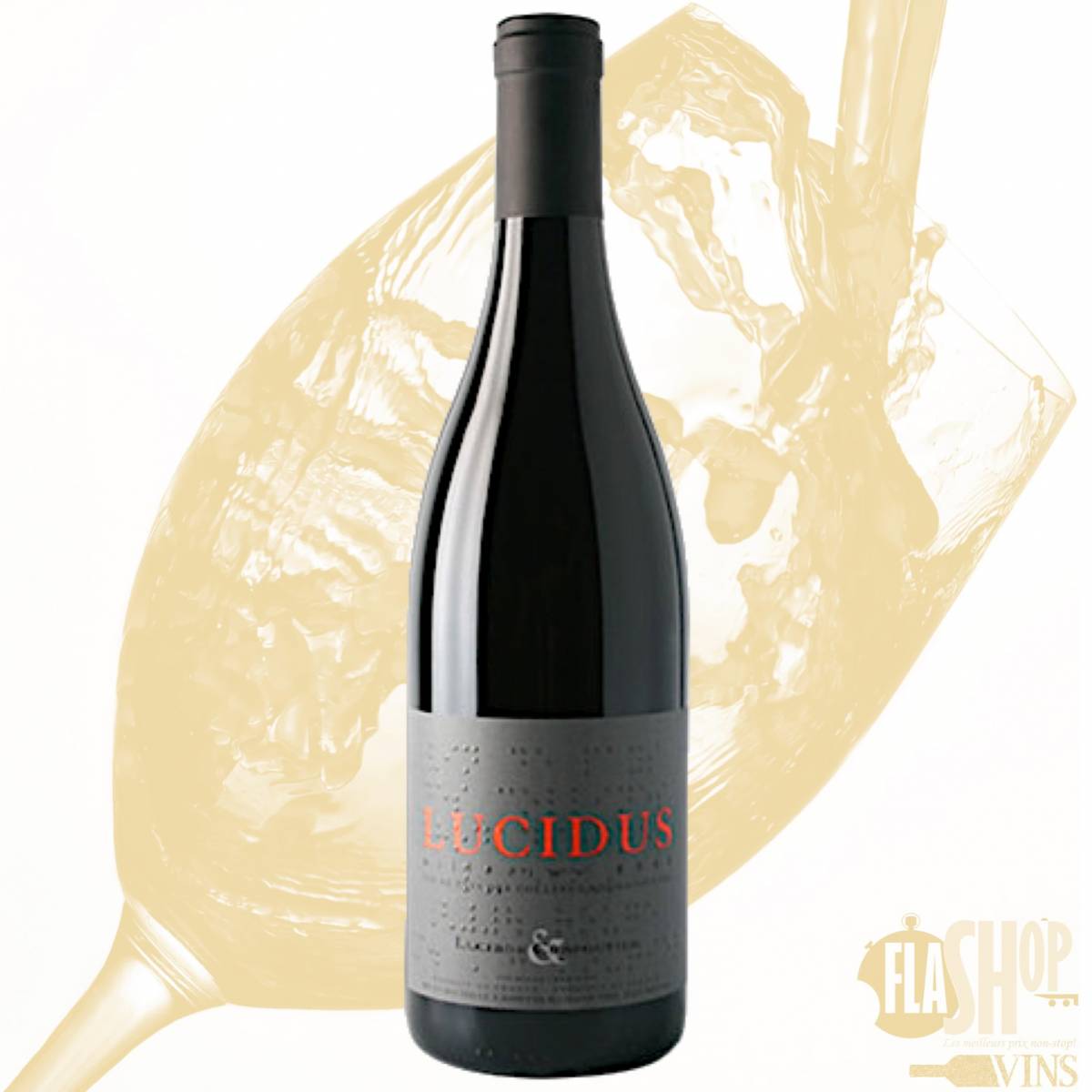 meilleur caviste vin rouge chapoutier lucidus à villeurbanne