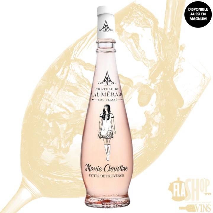 vin rosé Cuvée Marie-Christine Château de l'Aumérade disponible à Lyon et ses alentours
