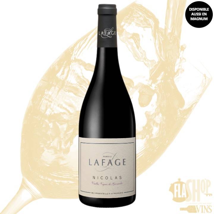 vin rouge Nicolas Domaine Lafage disponible à Lyon et ses alentours