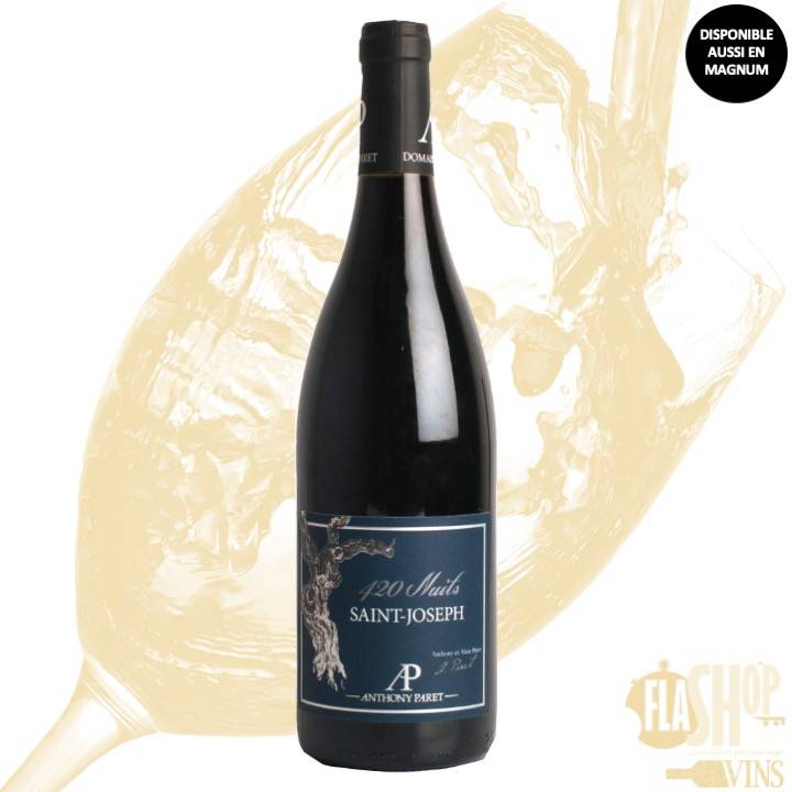 Vin rouge Anthony Paret Saint-Joseph 420 Nuits disponible à Lyon et ses alentours