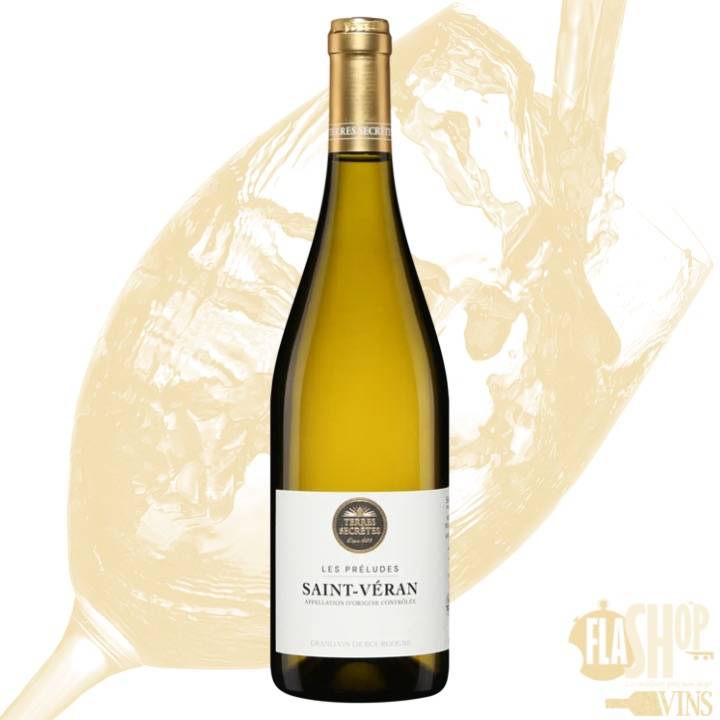 vin blanc saint véran les préludes vignerons des terres secrètes disponible à lyon et ses alentours