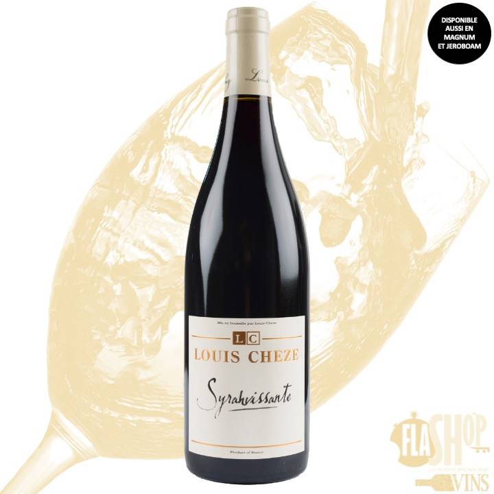 vin de France rouge Syrahvissante de Louis Chèze disponible à Lyon et ses alentours