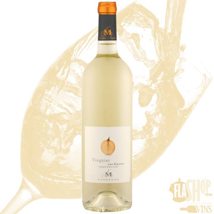 Viognier pas cher vin blanc marrenon meilleur prix vin à Lyon Villeurbanne