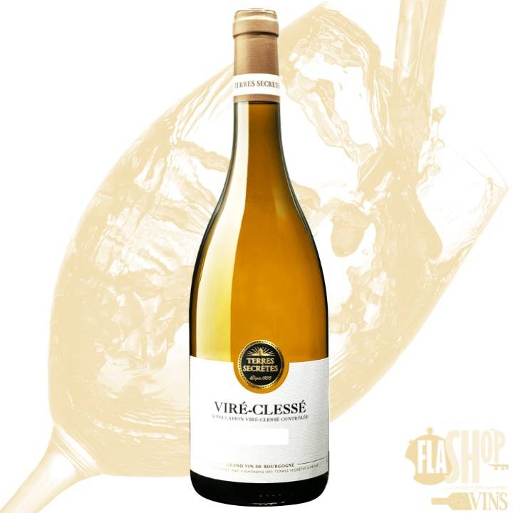 vin blanc Viré-Clessé des Vignerons des Terres Secrètes disponible à Lyon et ses alentours