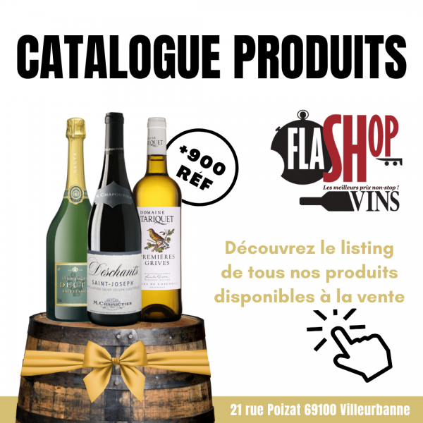 catalogue produits vins bières spiritueux flashop vins lyon et villeurbanne