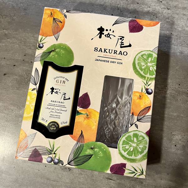 Coffret Gin Japonais Sakurao