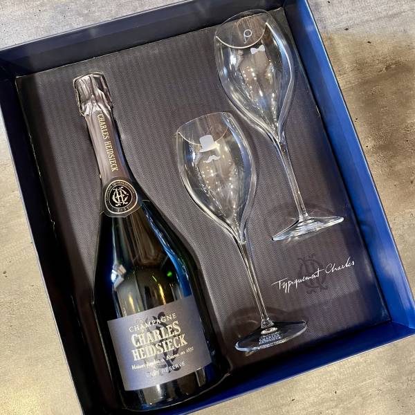 Coffret Champagne Charles Heidsieck