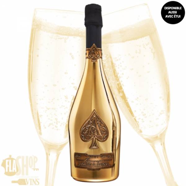champagne Armand de brignac brut gold à lyon et villeurbanne