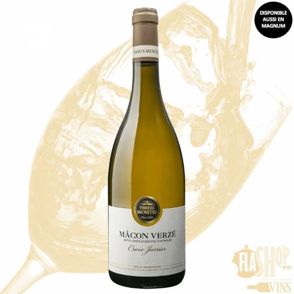 vin blanc mâcon versé croix jarrier vignerons des terres secrètes disponible à lyon et ses alentours