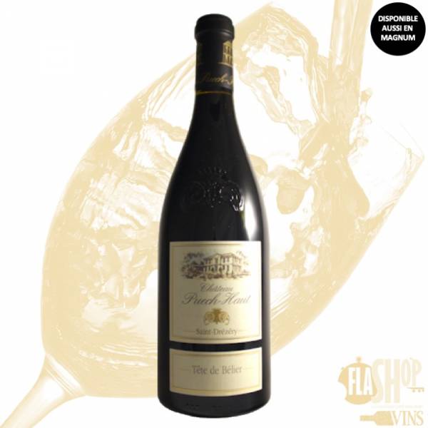 vin rouge puech haut pas cher tête de belier cave à vin à villeurbanne