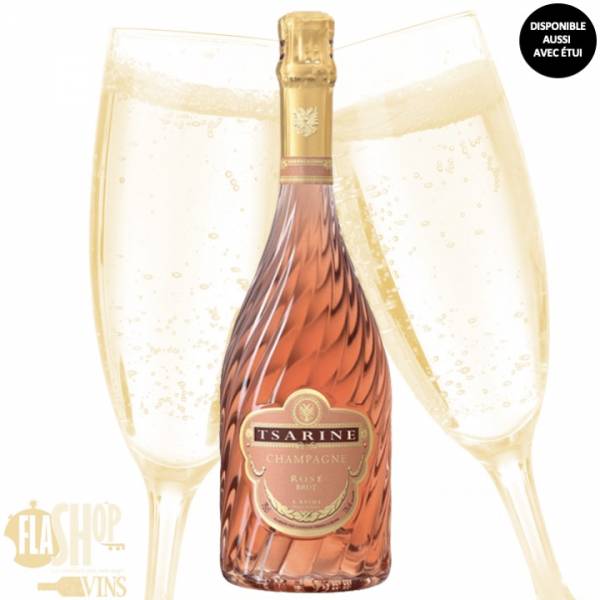 champagne tsarine brut rosé pas cher à Lyon et Villeurbanne